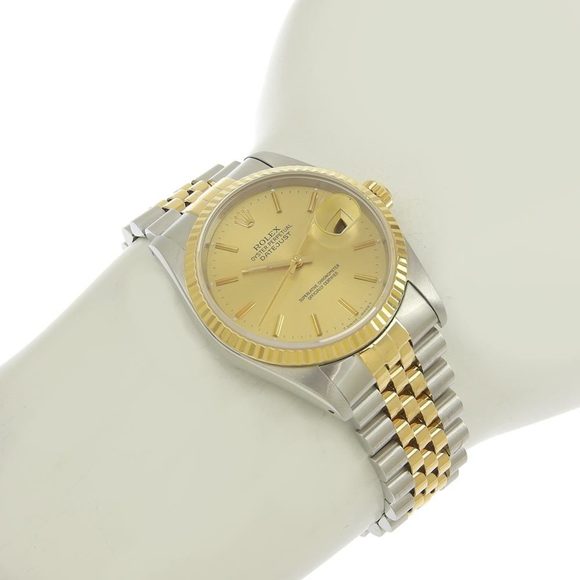 Rolex ROLEX Datejust men's self-winding watch combination champagne dial E nu... - Picture 8 of 9